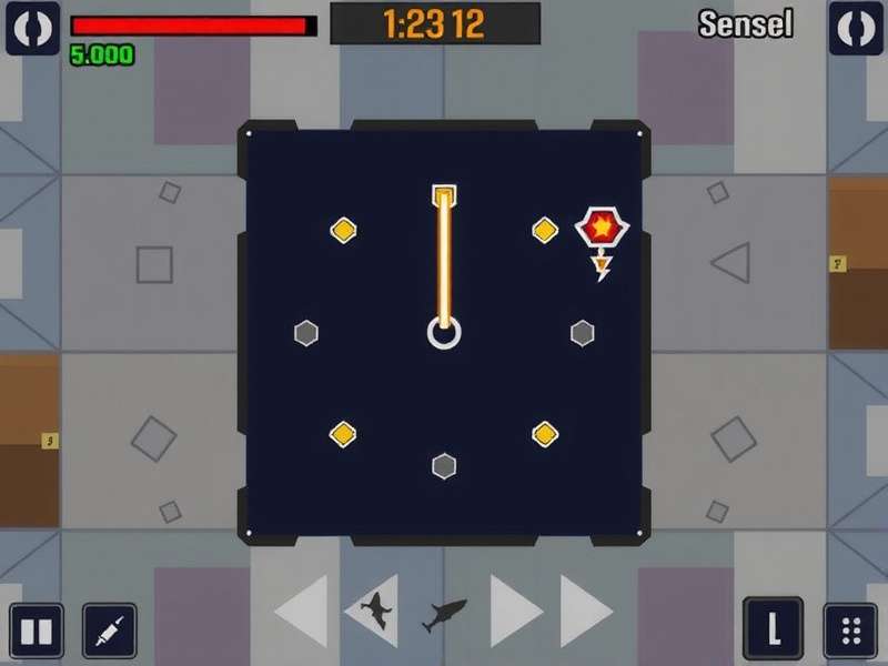 Perimeter Defender Main Gameplay View Perimeter Defender Game Screenshot